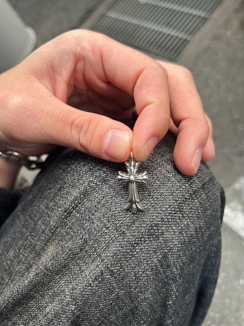 Chrome Hearts DBL CH CROSS チャーム