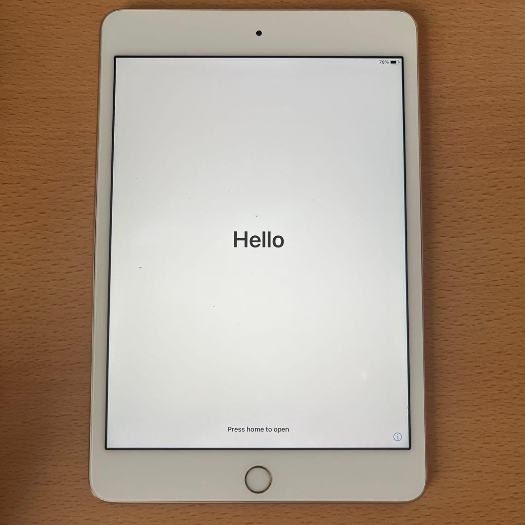 iPad mini 4 ホワイト 128GB 本体