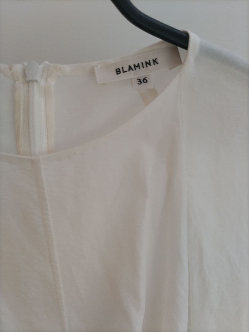 BLAMINK コットンシルクブラウス　36