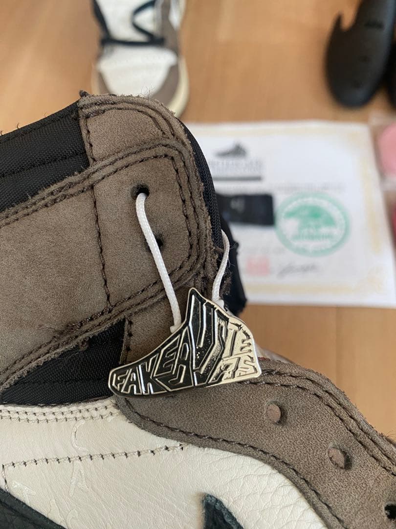 【鑑定書付】Air Jordan 1 High OG Travis Scott
