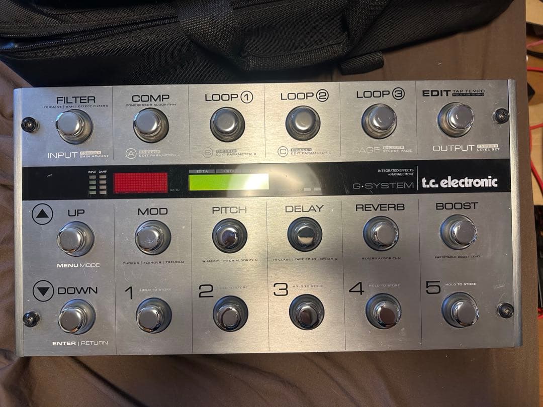 ギター TC Electronic G-System v4.05