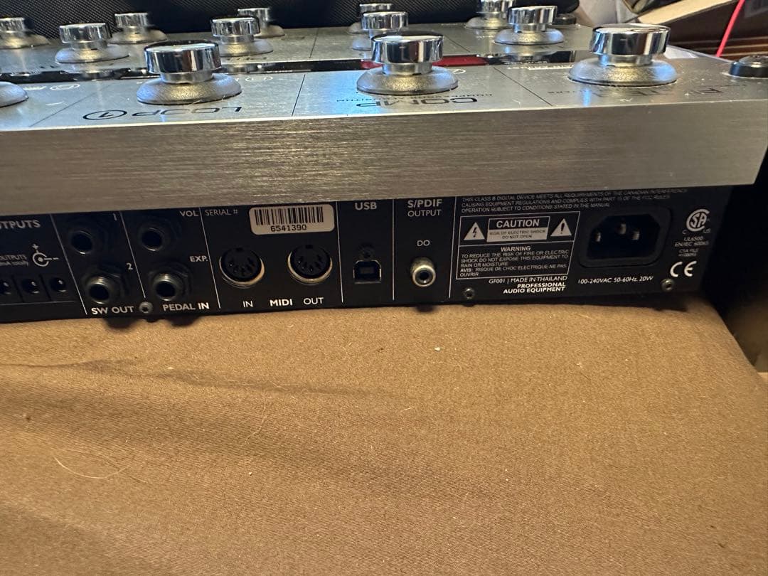 ギター TC Electronic G-System v4.05