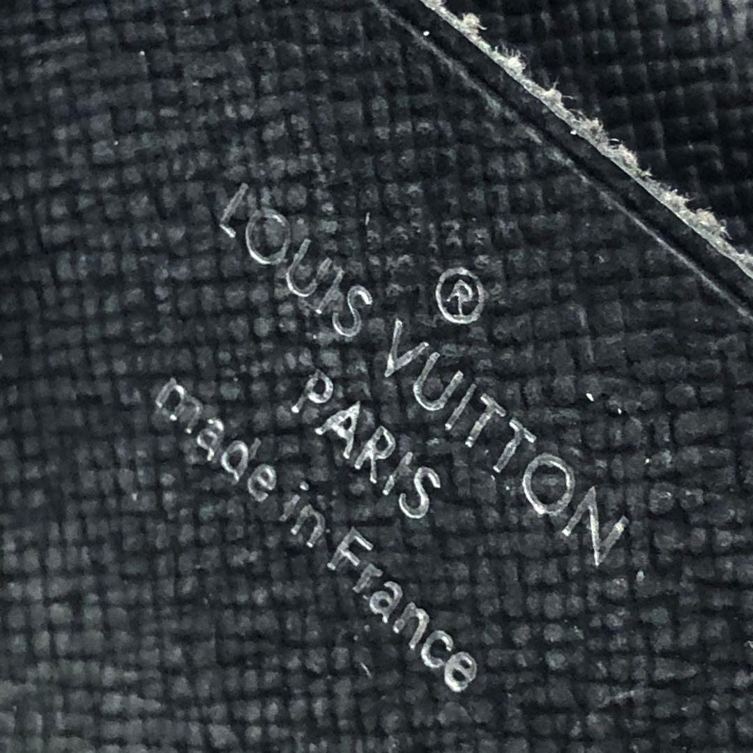 ルイヴィトン　ケース　ポルトモネ　ジュール　エクリプス　メンズ　黒