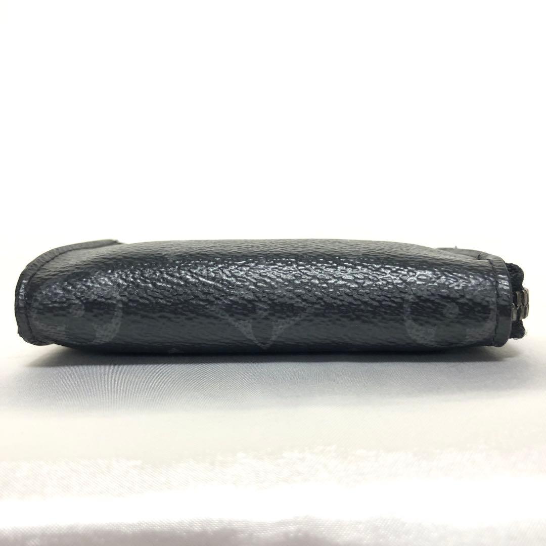 ルイヴィトン　ケース　ポルトモネ　ジュール　エクリプス　メンズ　黒
