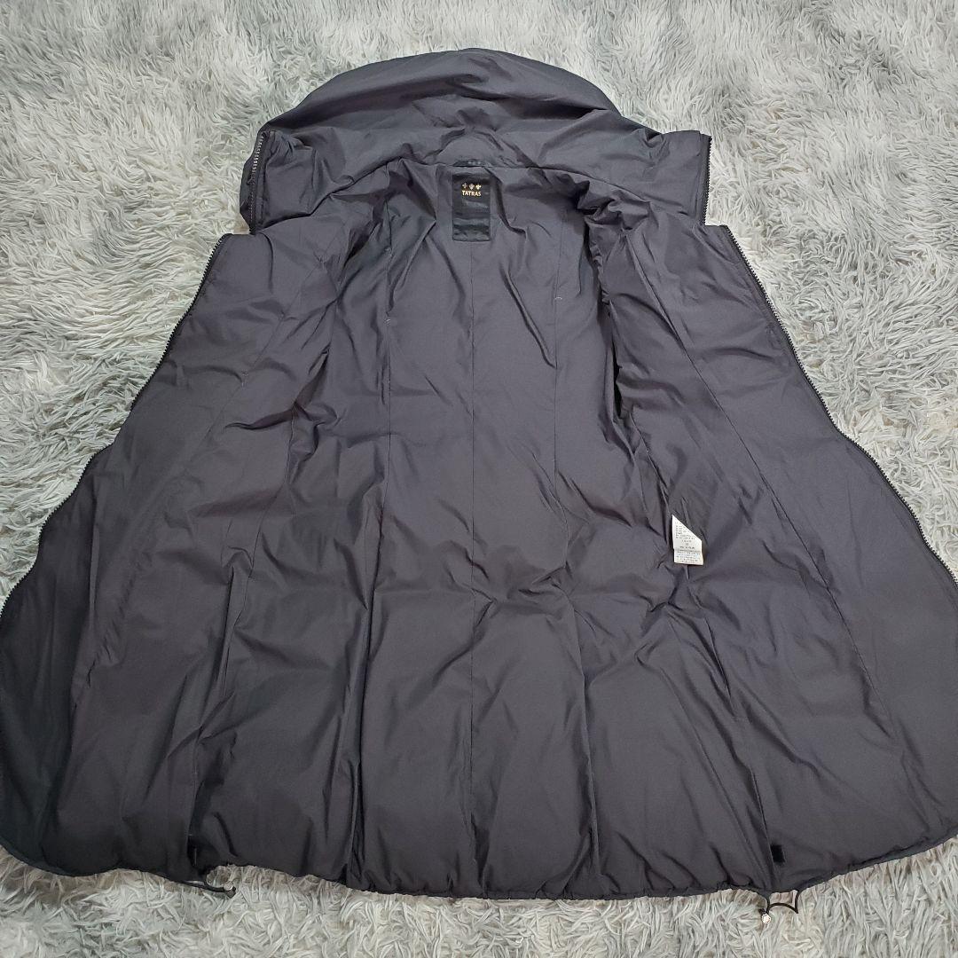 ✨タトラス✨LTA-4216 ダウンコート Aライン ボリュームネック 黒 01