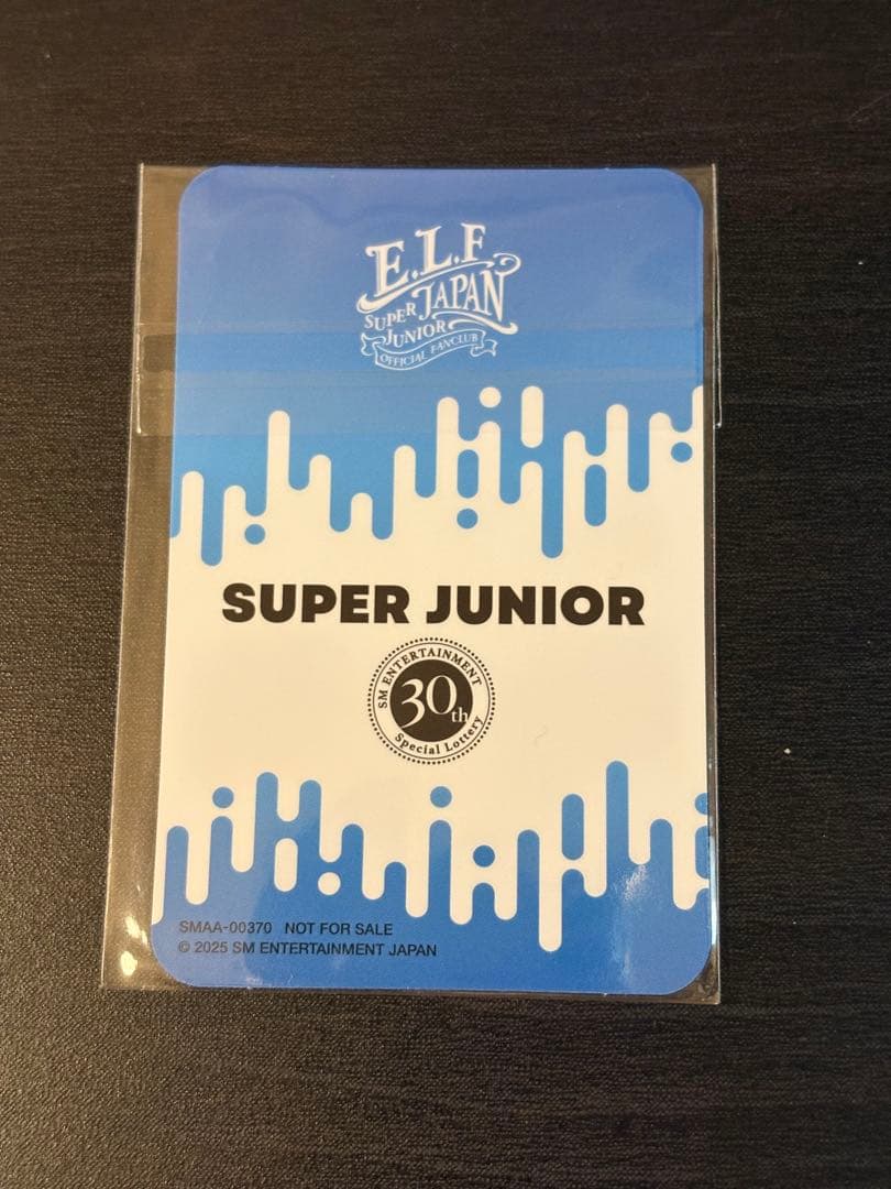 SUPER JUNIOR ドンヘ　トレカ　SM30周年限定トレカ