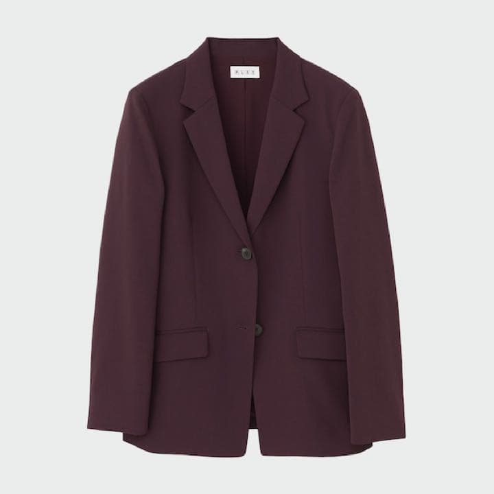 自宅洗濯機で洗濯可能！PLSTコンフォートリュクス セットアップ ワイン