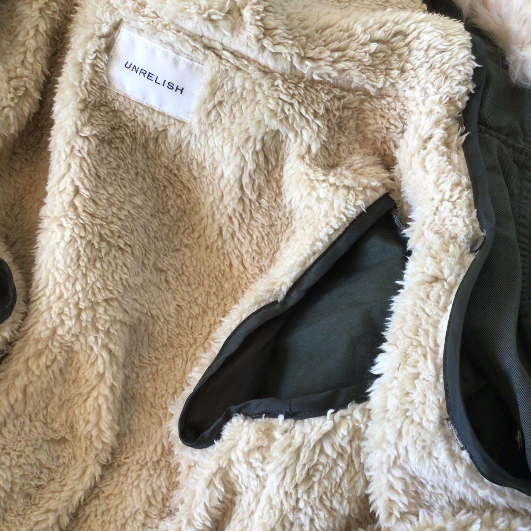 y2k エコファー　グランジフェアリーモッズコート 平成archive 森ガール