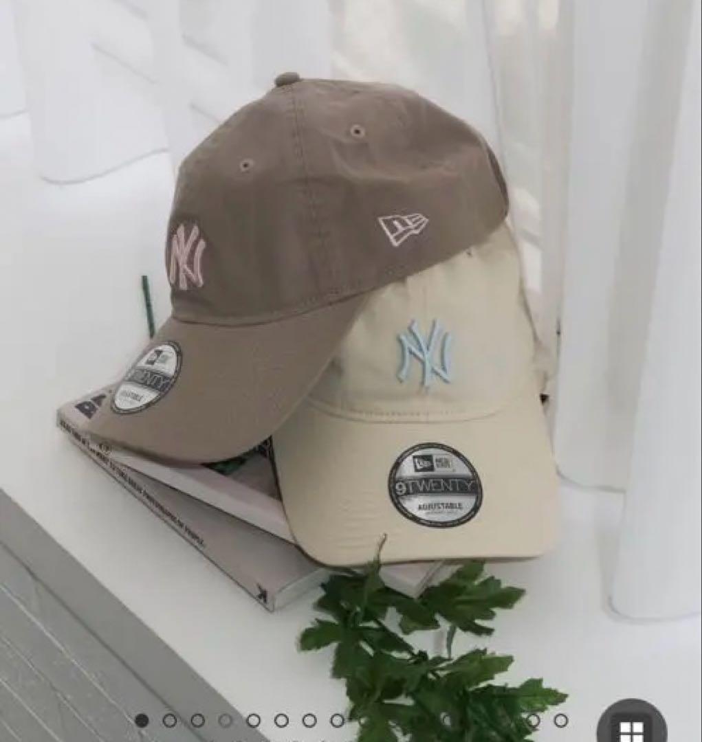 値下げ♡ニューエラ♡NEW ERA/Olu.別注 9TWENTYアイボリー♡新品