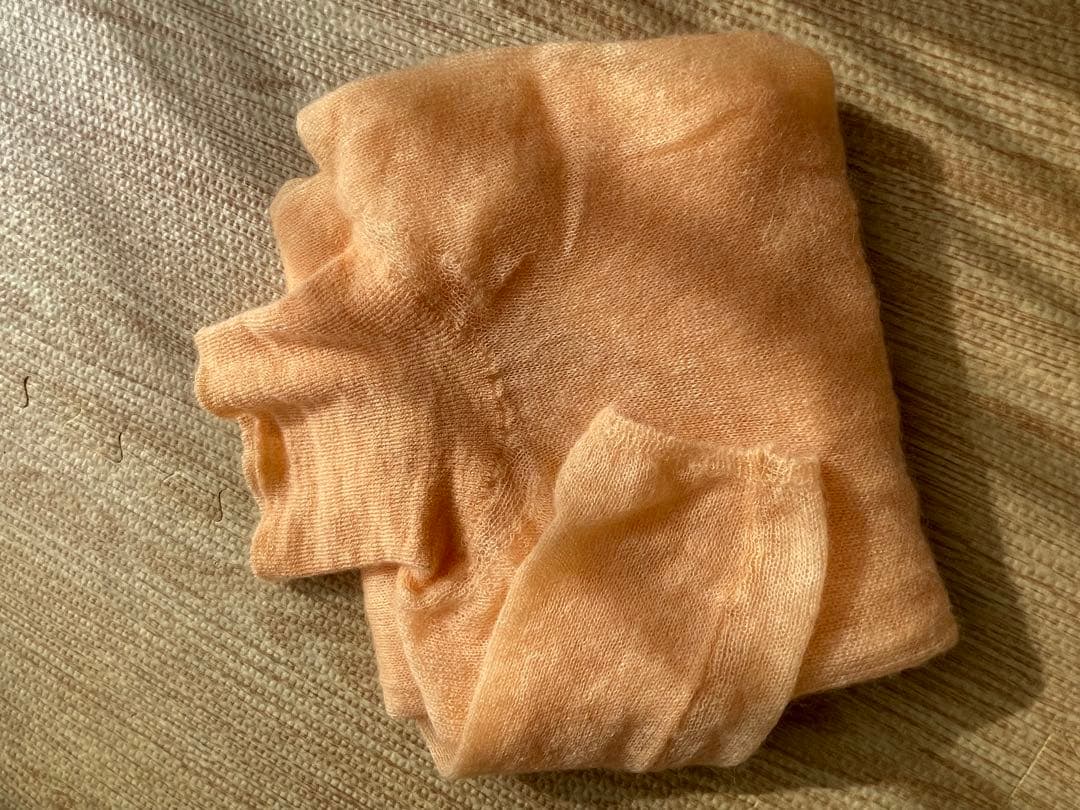 最終値下げ_ オーラリー24W キッドモヘア シアー タートルネックニット