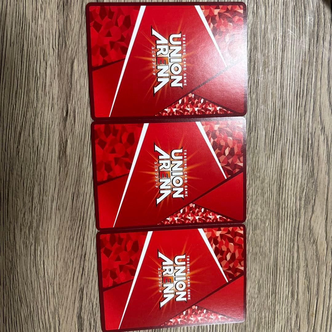 ユニオンアリーナ 忍野忍 R★ パラレル 3枚