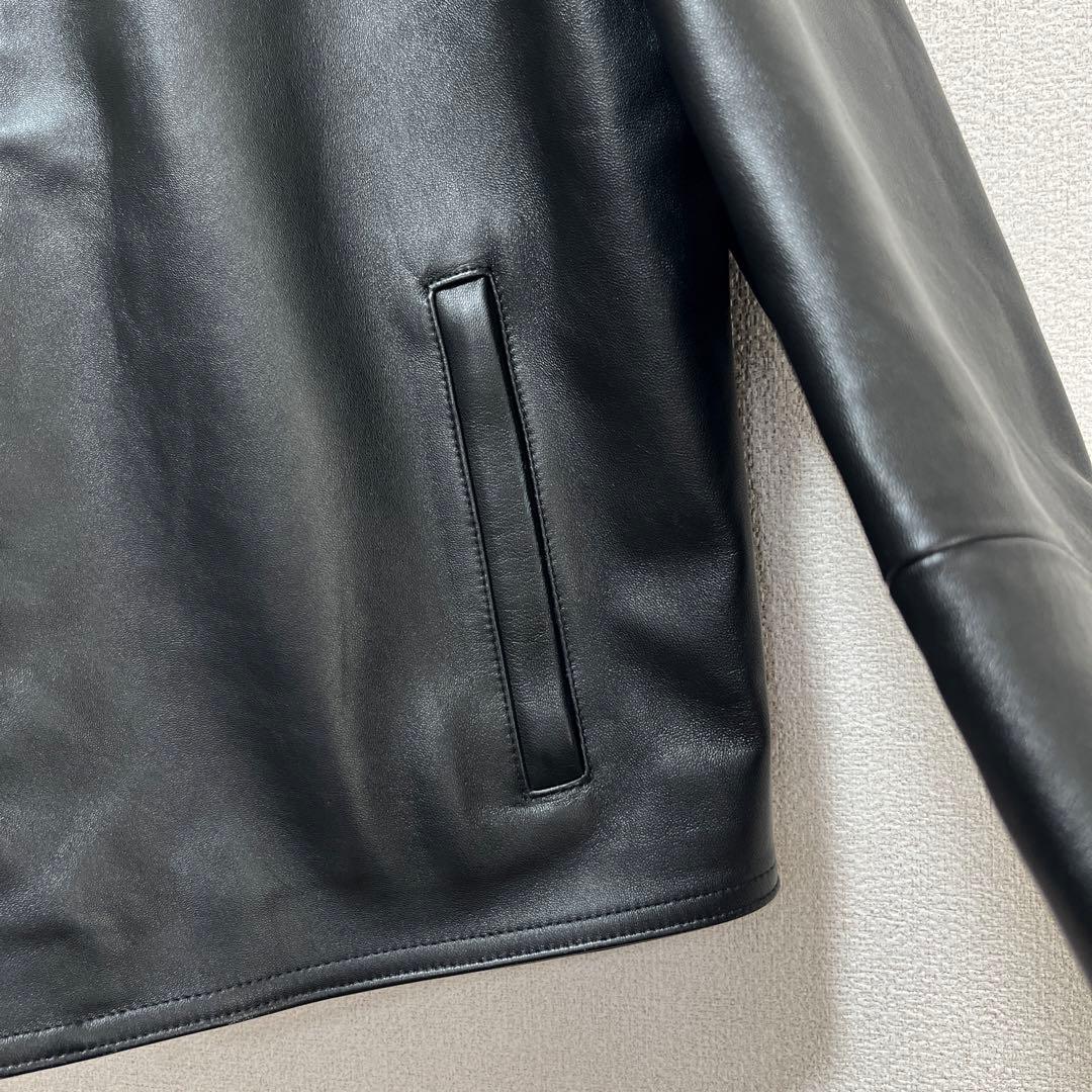 【極美品】EMMETI レザージャケット H UOMO ブラック 52 希少