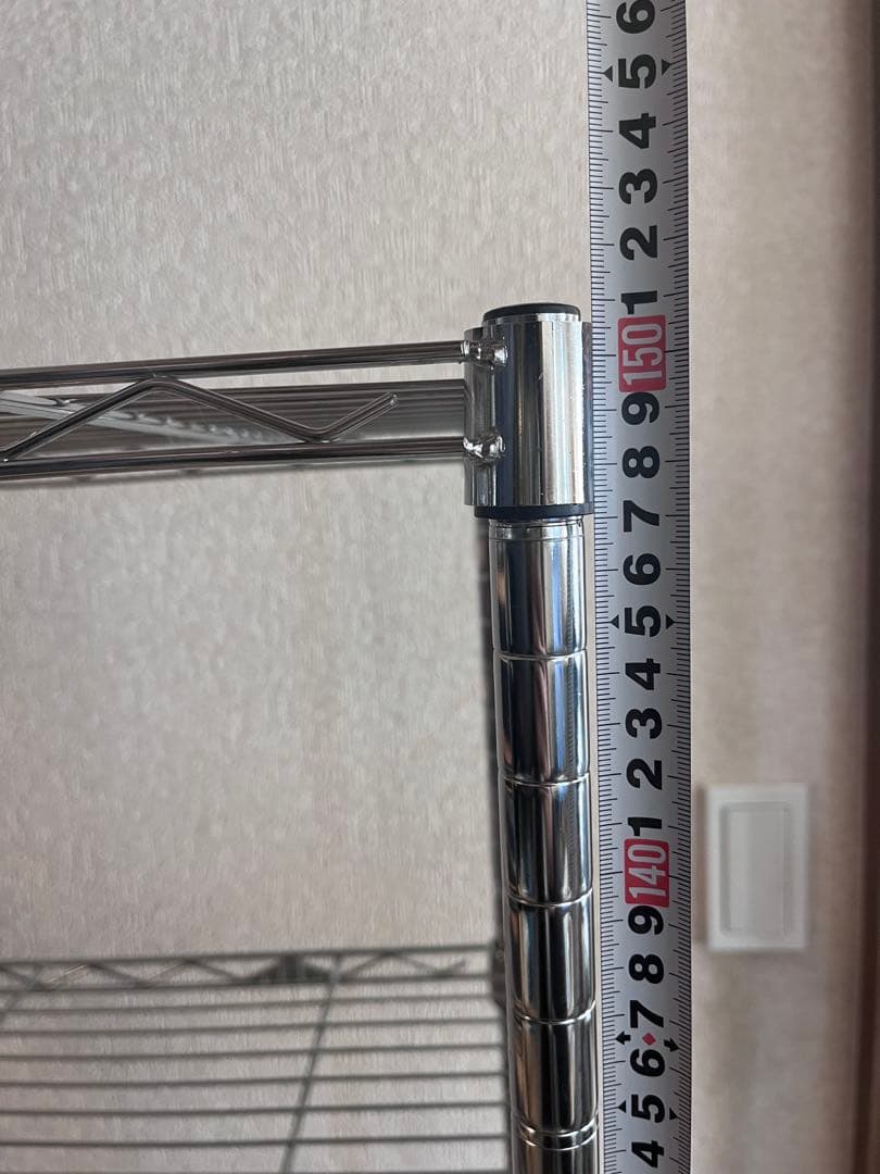 4段スチールラック 2台セット