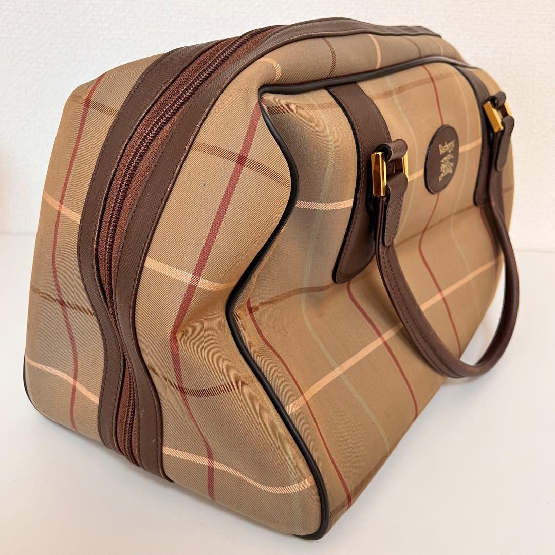 【※トミさん専用】Burberrys チェック柄 ボストンバッグ ポーチセット