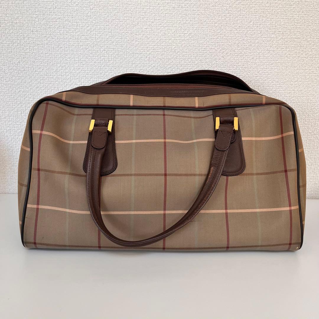 【※トミさん専用】Burberrys チェック柄 ボストンバッグ ポーチセット
