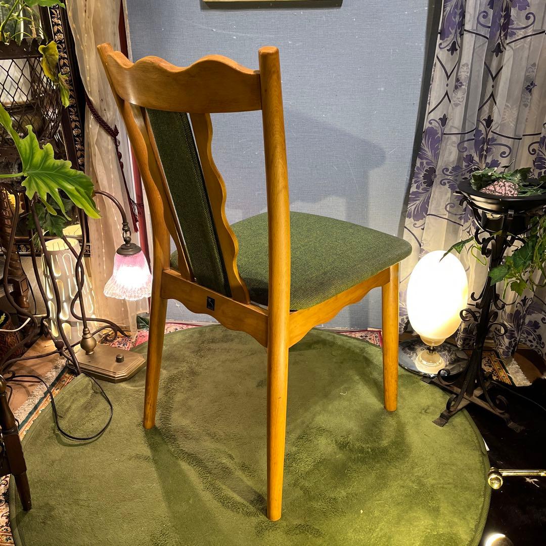 希少　オールドヴィンテージ 鳥取家具　コンパクト　軽量チェア