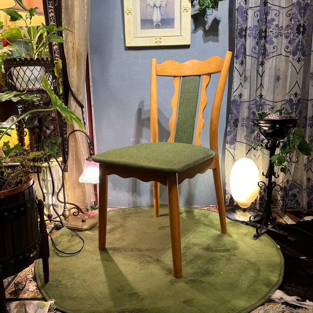 希少　オールドヴィンテージ 鳥取家具　コンパクト　軽量チェア