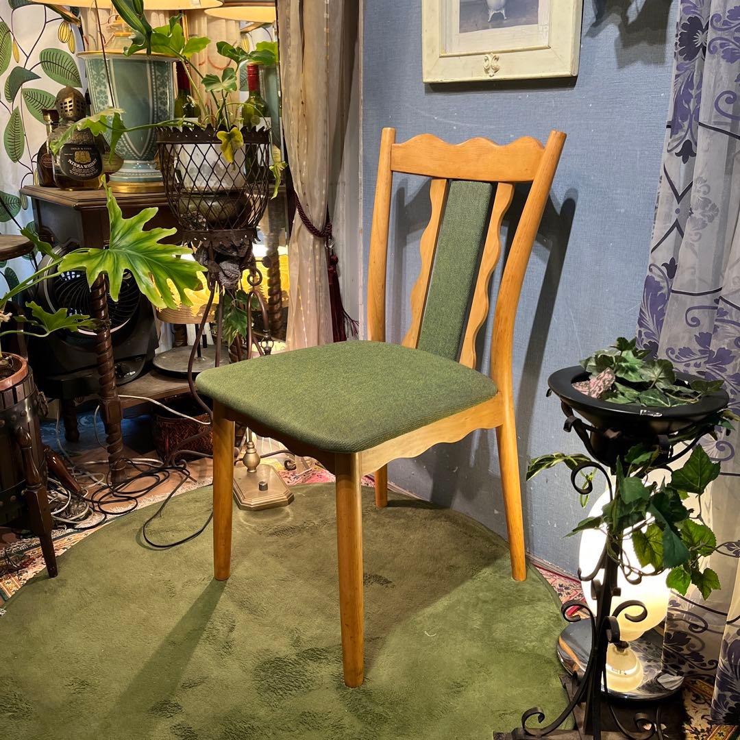 希少　オールドヴィンテージ 鳥取家具　コンパクト　軽量チェア