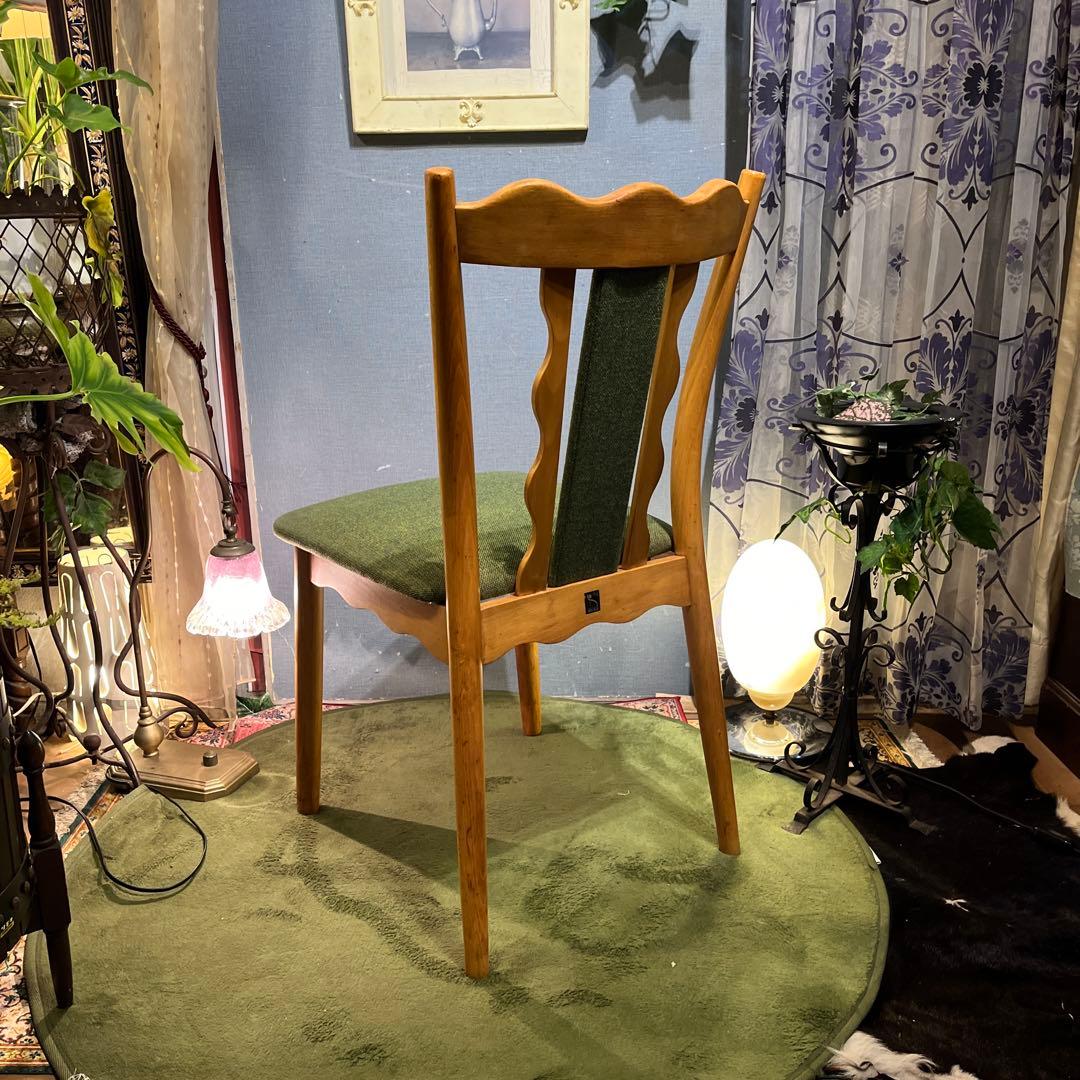 希少　オールドヴィンテージ 鳥取家具　コンパクト　軽量チェア