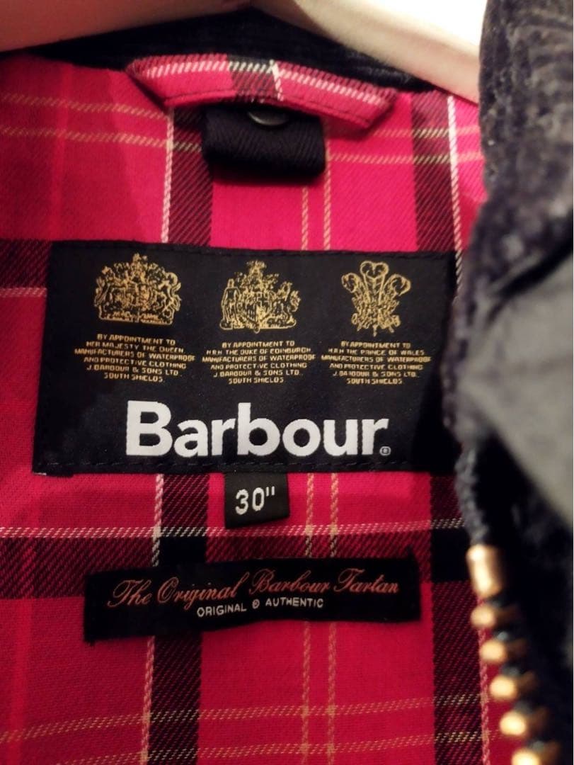 Barbour オイルドコート　ロング　美品　サイズS ブラック
