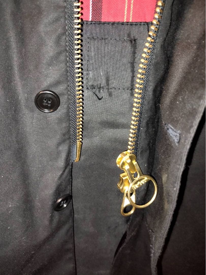 Barbour オイルドコート　ロング　美品　サイズS ブラック