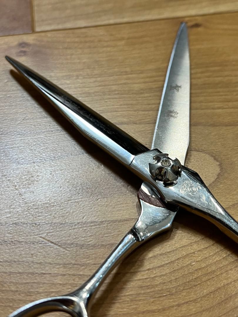 HIKARI 光シザー RYU COSMOS 172 研磨済み 保護カバー付き