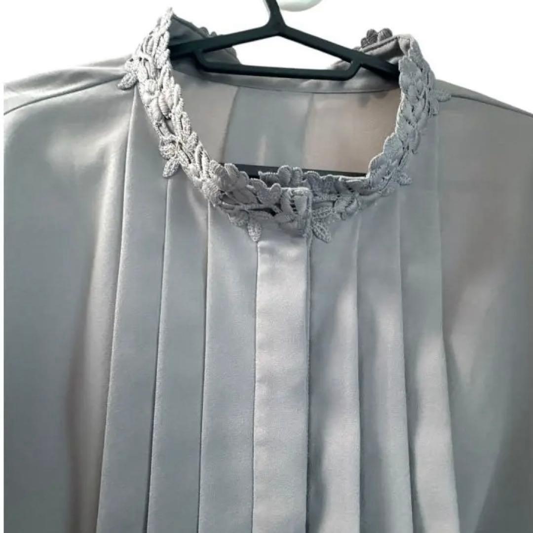 【美品】Rose Tiara フォーマルドレスセット 42 グレージュ