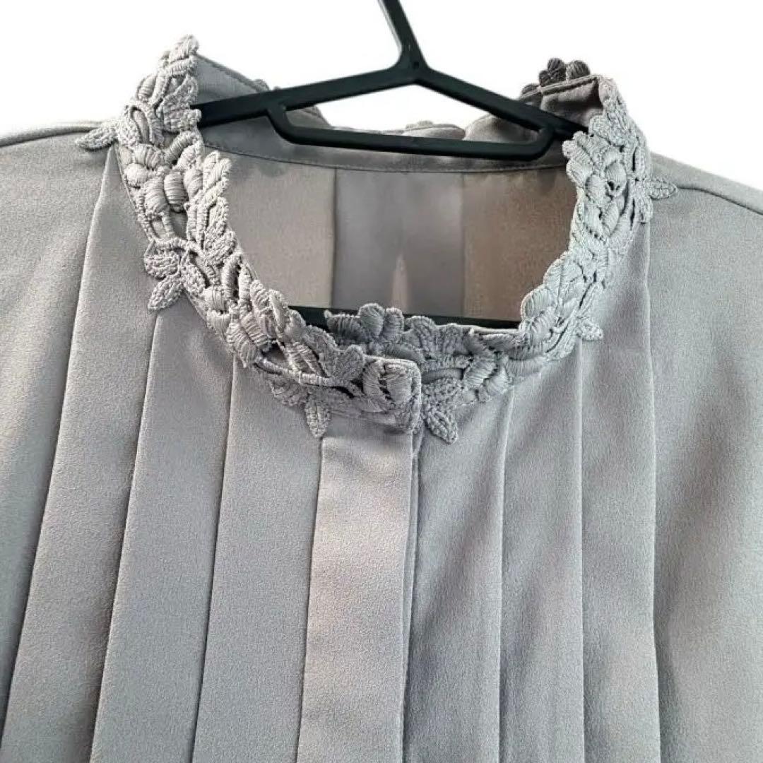 【美品】Rose Tiara フォーマルドレスセット 42 グレージュ