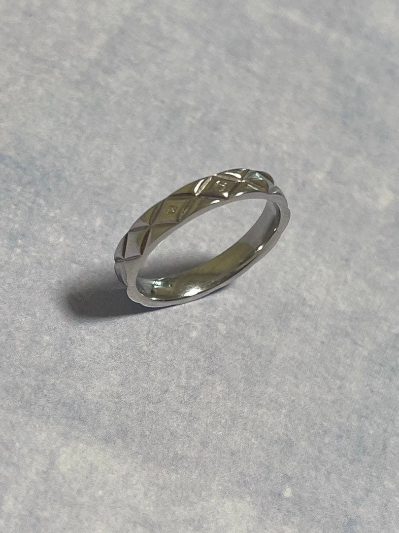 シャネル マトラッセ pt950 リング ココクラッシュ　プラチナ