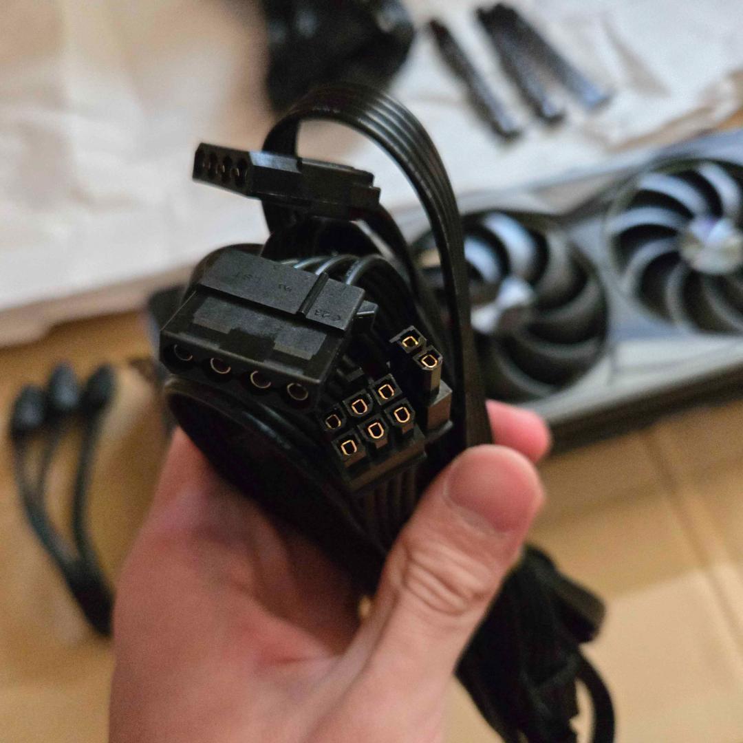 【ジャンク】ZOTAC RTX4090 ＋1200W Platinum電源セット