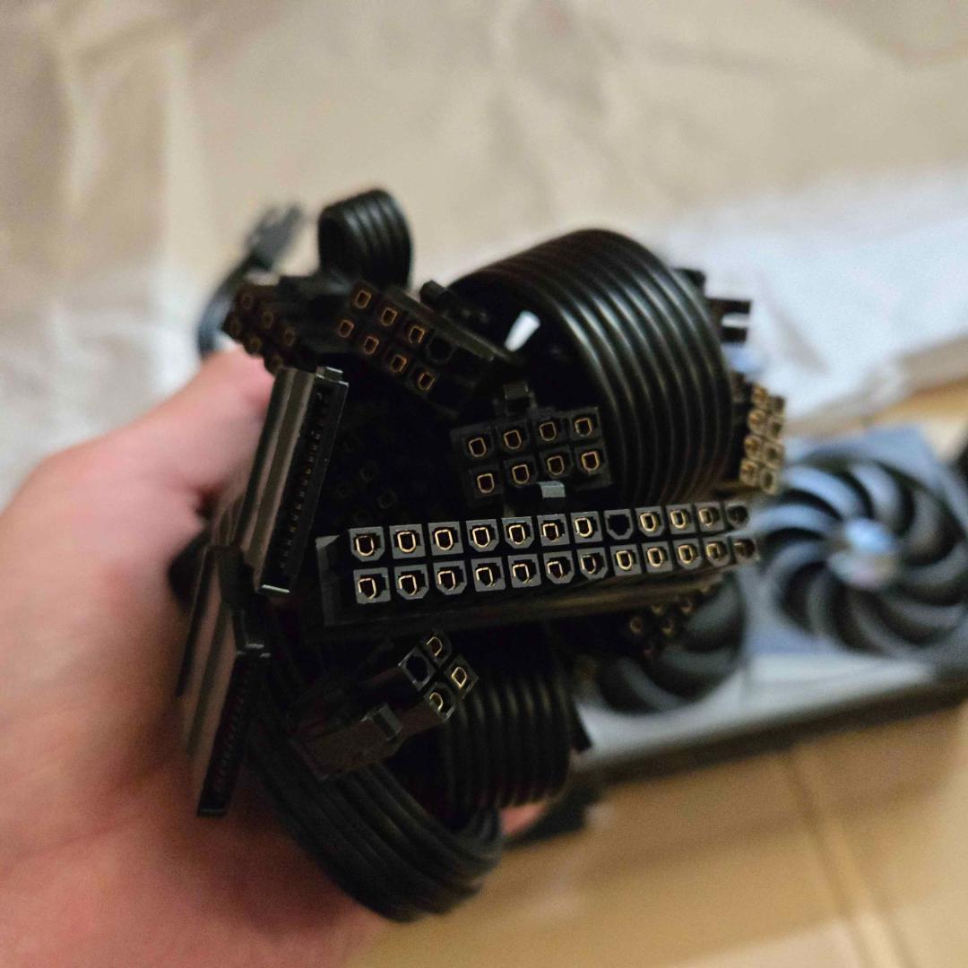 【ジャンク】ZOTAC RTX4090 ＋1200W Platinum電源セット