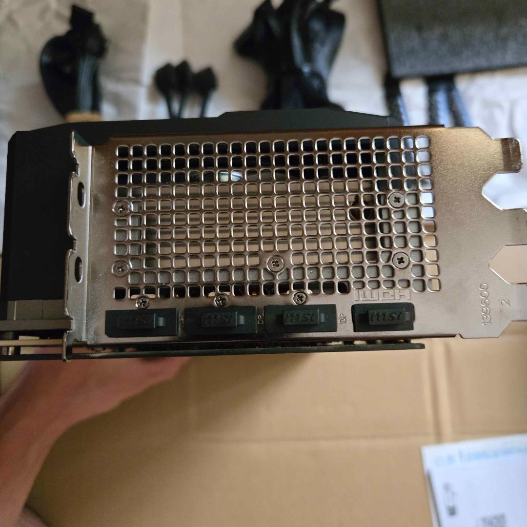 【ジャンク】ZOTAC RTX4090 ＋1200W Platinum電源セット