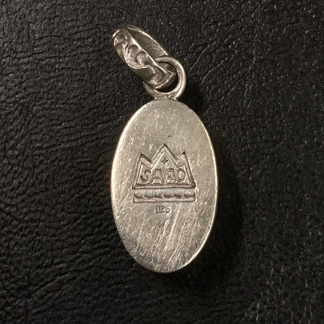 SAAD サード ターコイズ ペンダント トップ シルバー 925