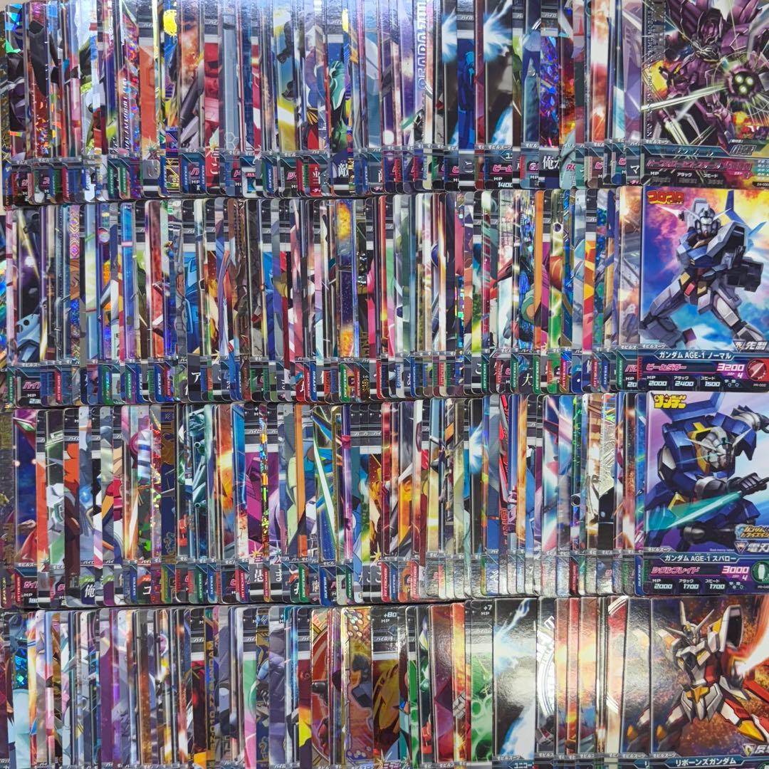 ガンダムトライエイジ 大量まとめ売り 1箱 約1,300枚