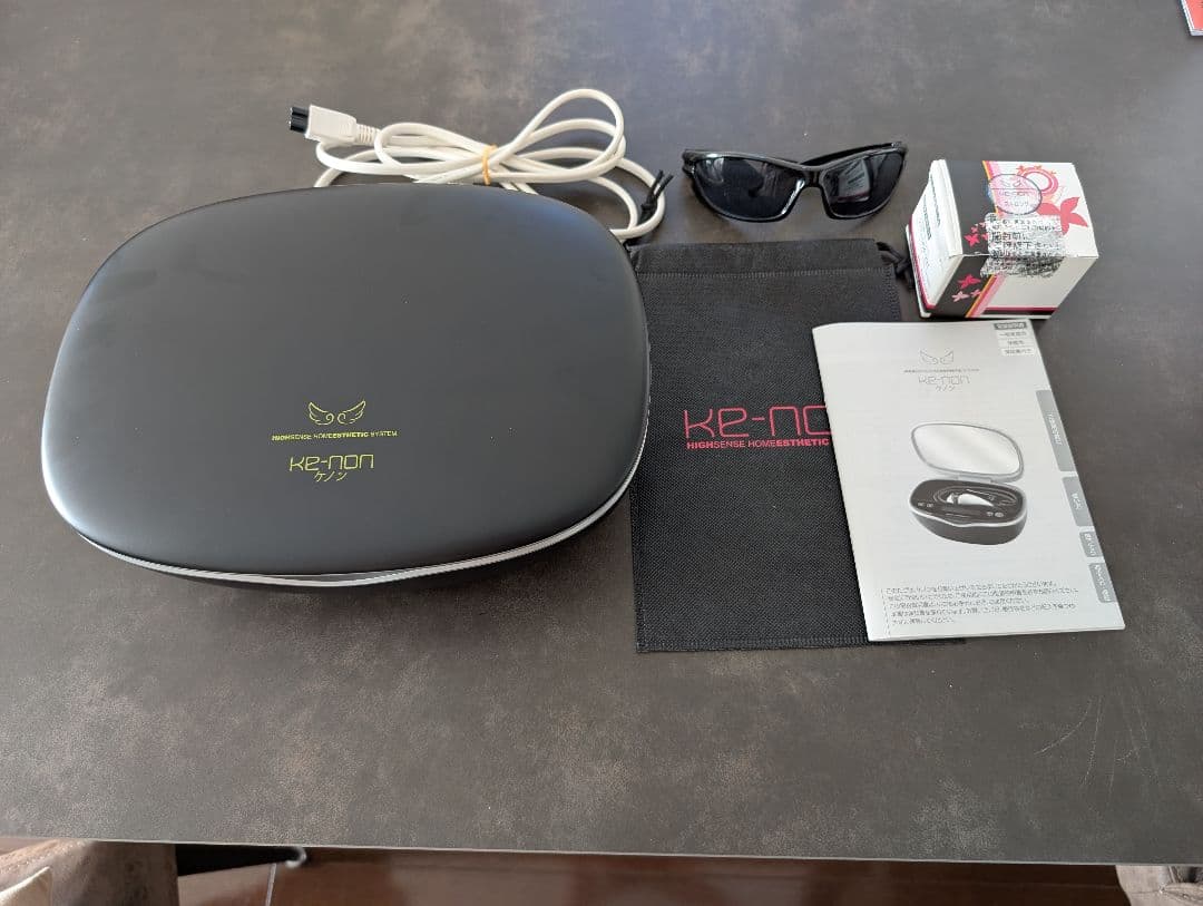 美品ケノン 脱毛器 ver8.6 美品 ストロングカートリッジ 付