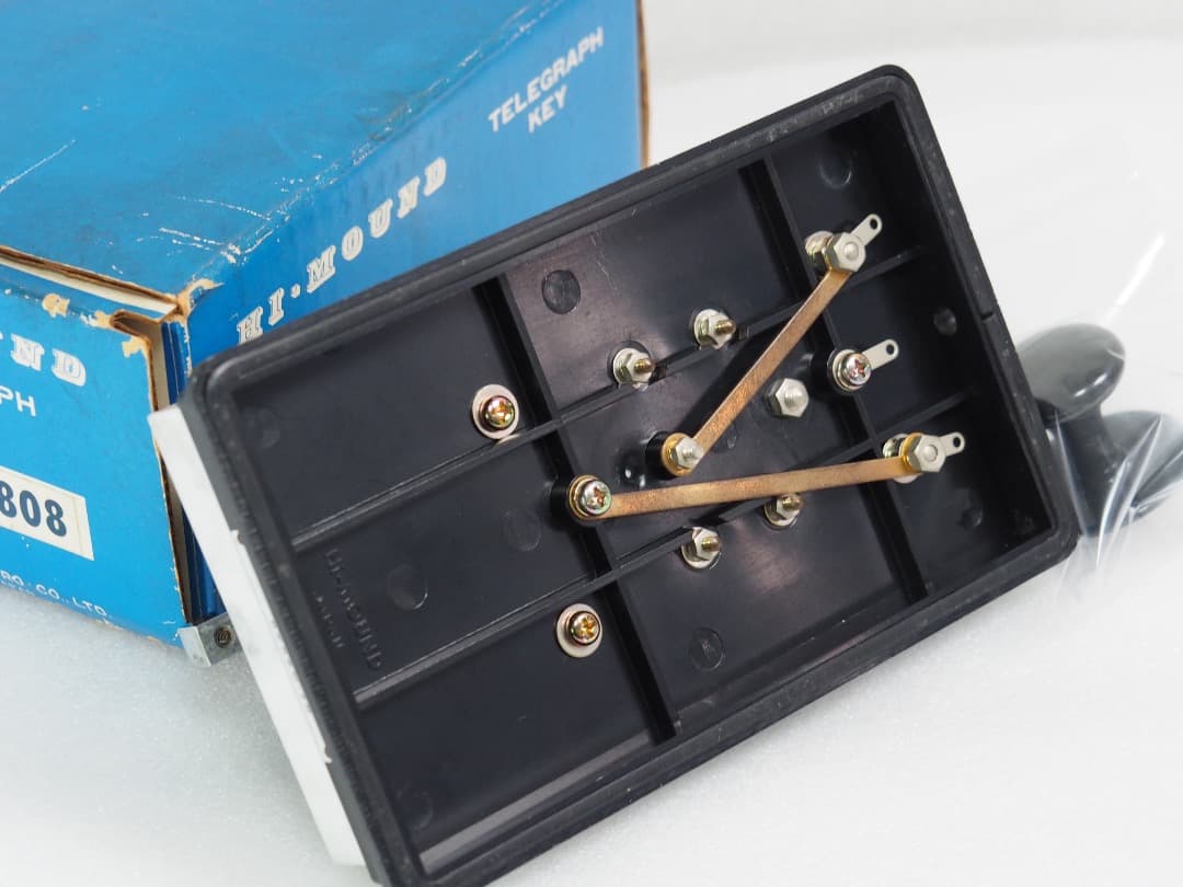HI-MOUND ハイモンド HK-808 電けん （電信キー）箱付き