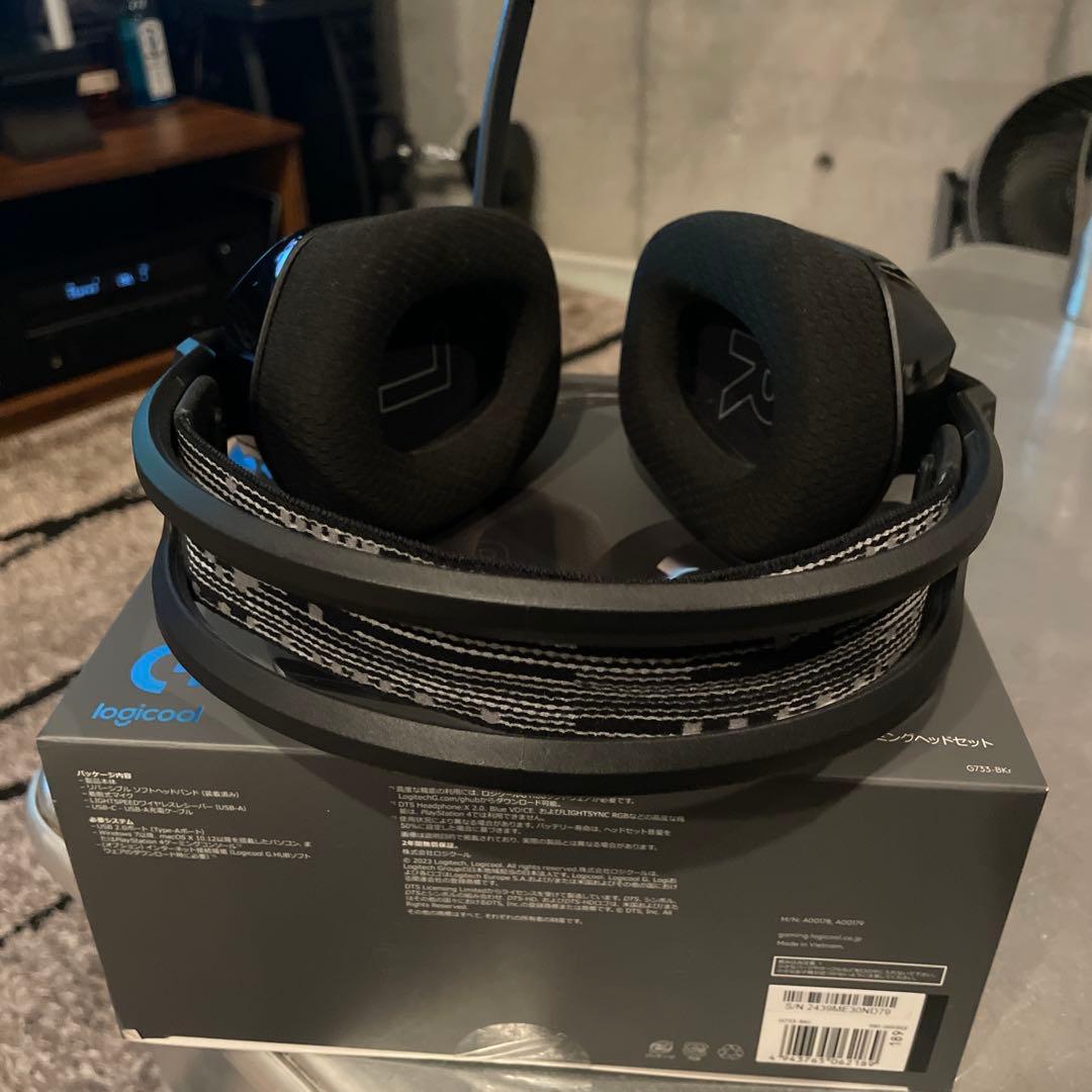 ロジクール G733 ワイヤレスヘッドセット