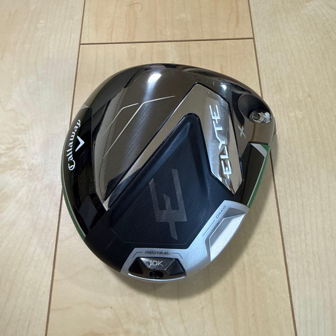 キャロウェイELYTE X 10K ドライバー ヘッドのみ　美品