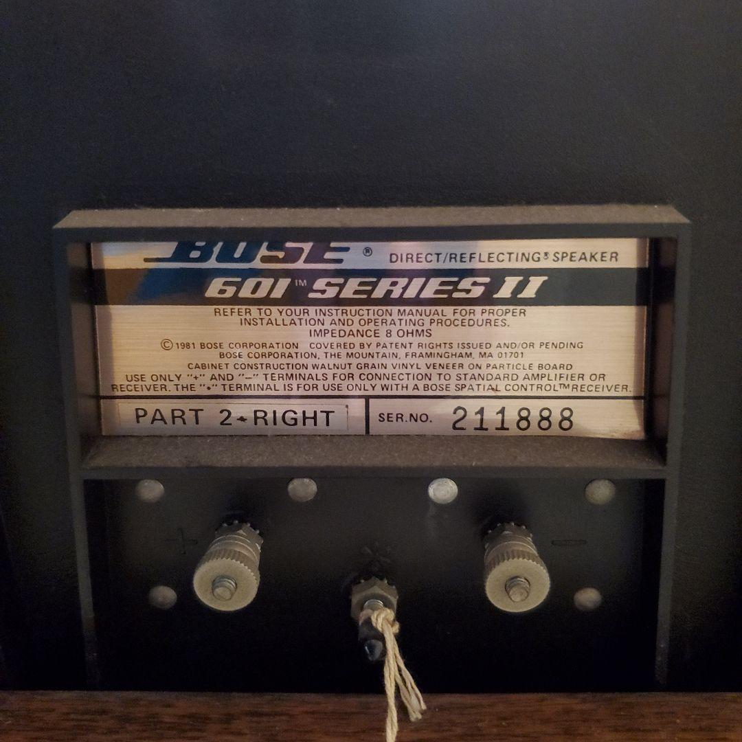 BOSE ボーズ 601 SERIES II シリーズ2 ペア販売【動作未確認】