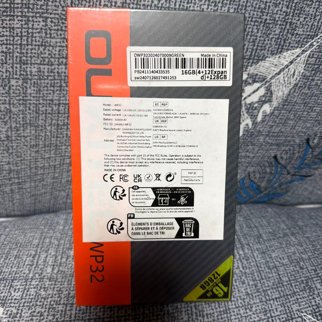 スマートフォン本体 OUKITEL WP32 16GB/128GB