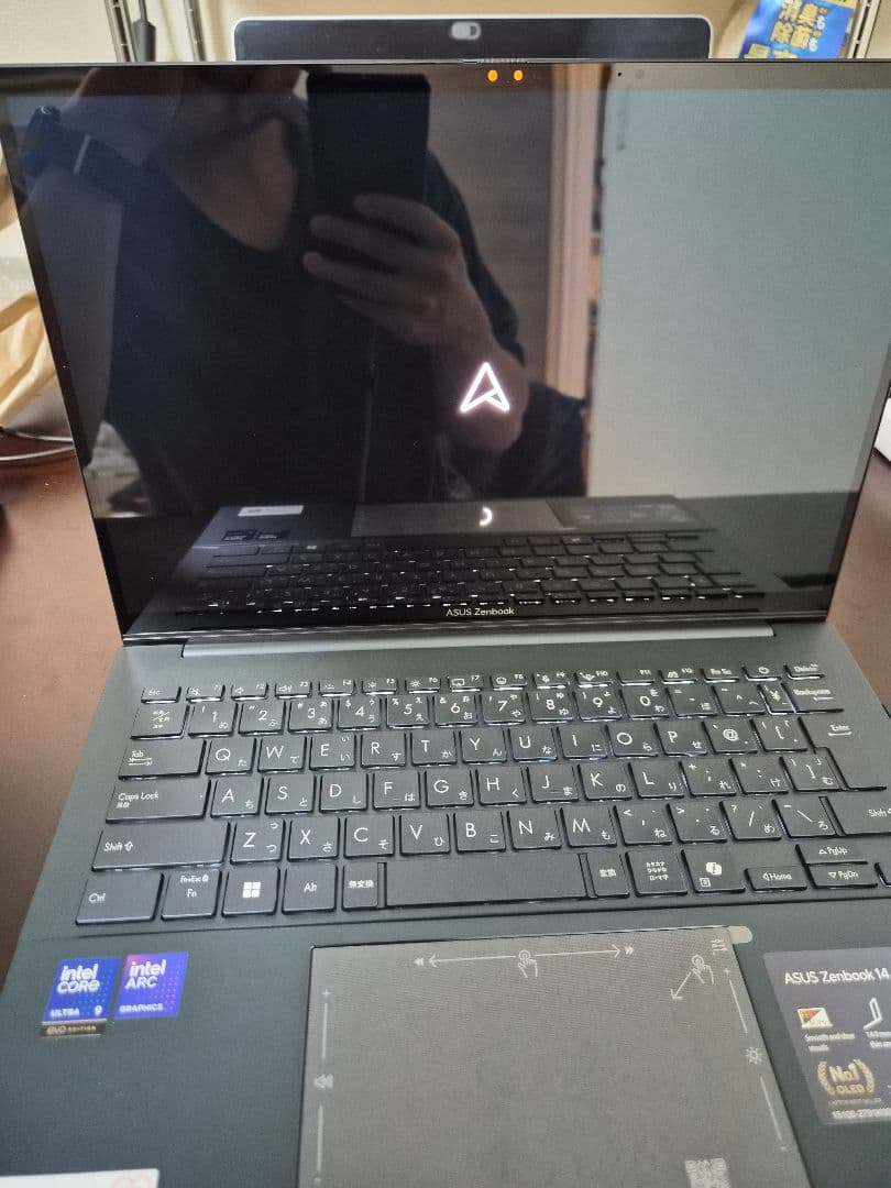 Windowsノート本体 ASUS Zenbook 14 OLED Intel Core Ultra 9