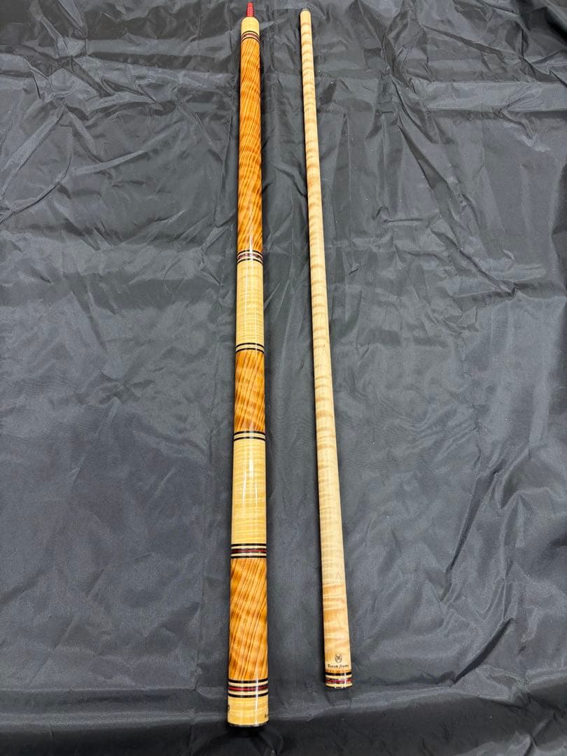 早川工房　虎目屋久杉キュー