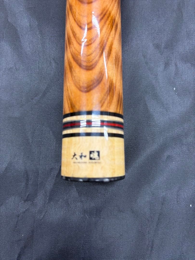 早川工房　虎目屋久杉キュー