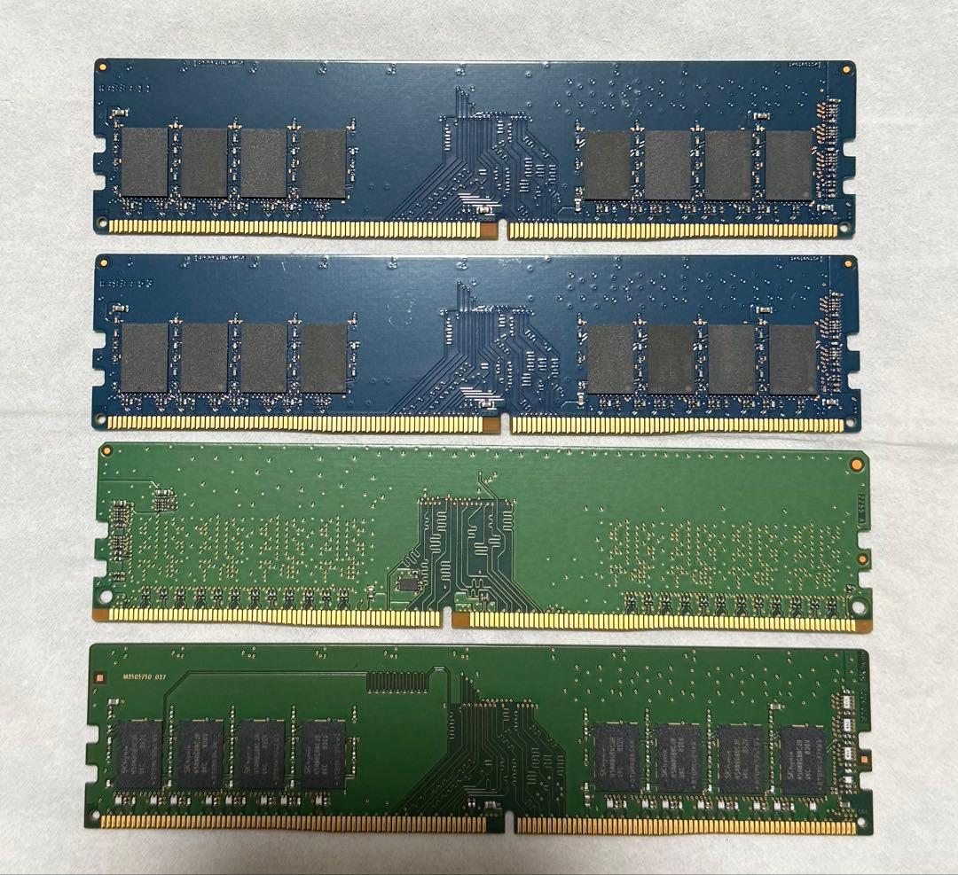 4枚セット 8GB メモリーPC4-2666V