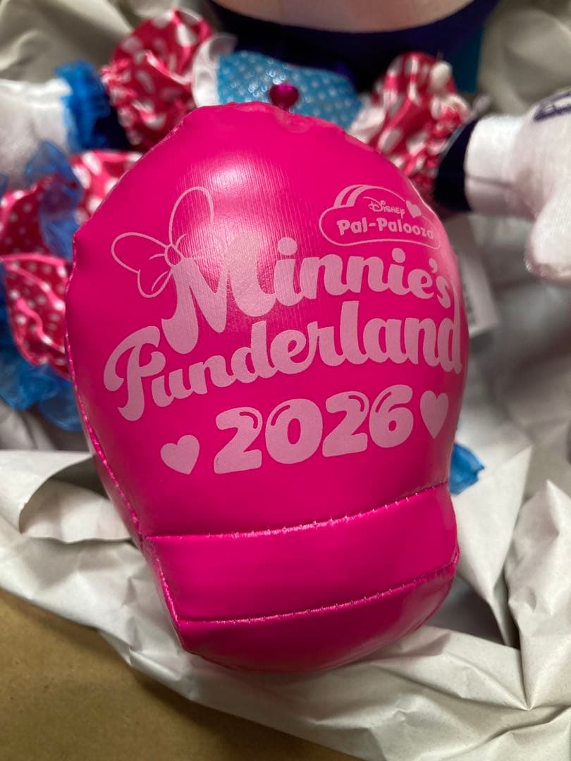 ミニー　ファンダーランド　2026　ぬいぐるみ　ミニパル パルパルーザ
