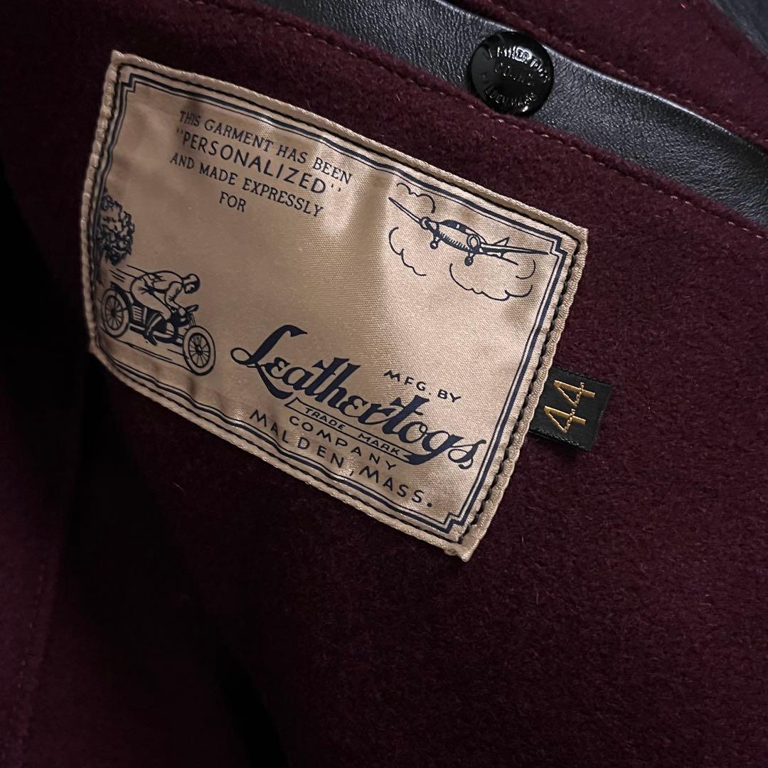 美品 フリーホイーラーズ ラブレア 希少サイズ44 馬革 レザー ルードブラック