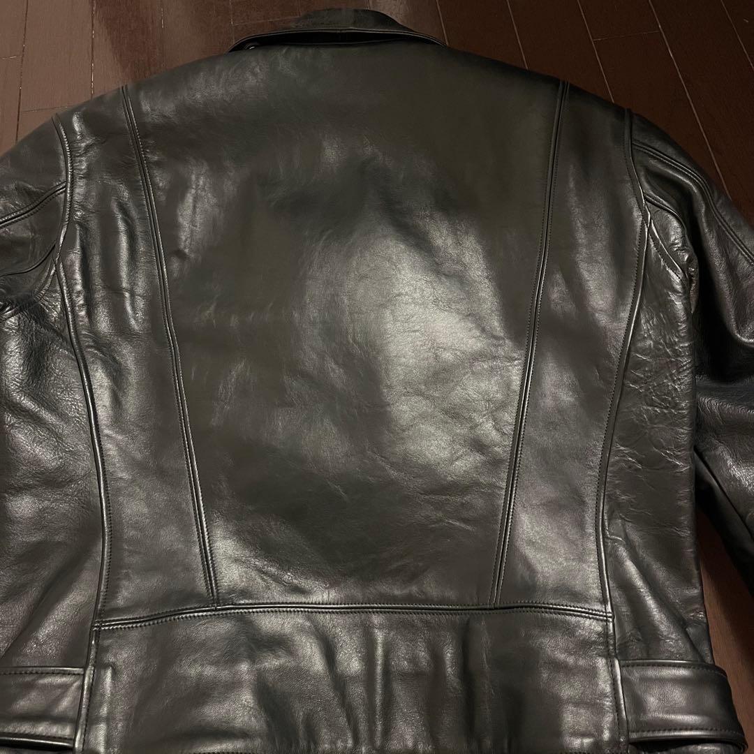 美品 フリーホイーラーズ ラブレア 希少サイズ44 馬革 レザー ルードブラック