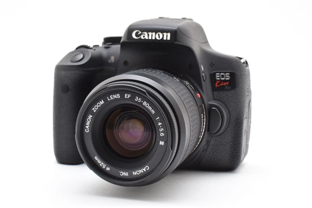 一眼レフカメラcanon kiss x8i標準レンズセット/EF35-80mm