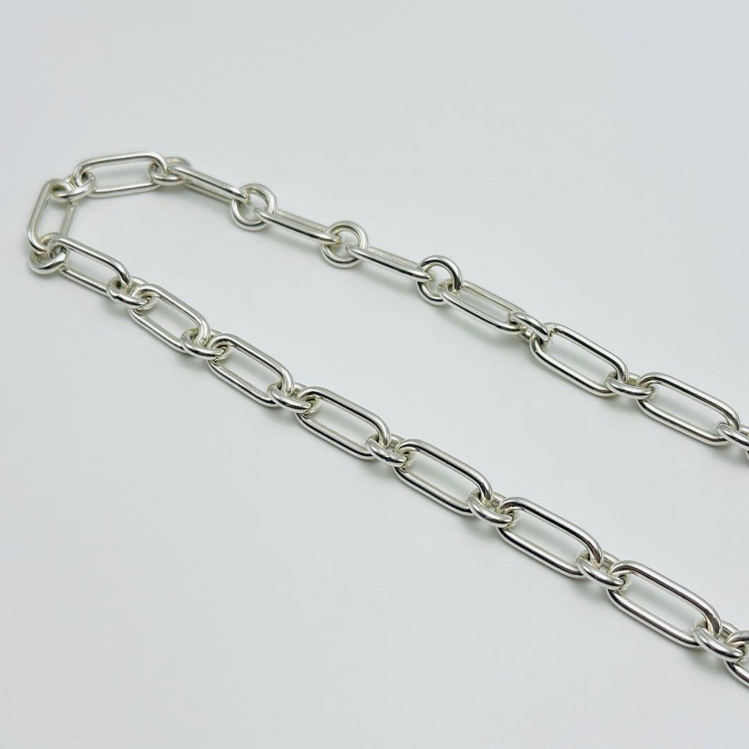 GUCCI トムフォード期　ID オーバルリンクチェーン　シルバーネックレス