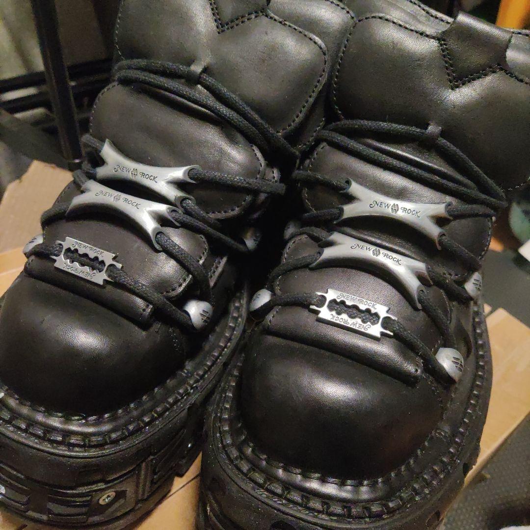 靴 NEW ROCK M-TANK106-C2 BLACK 41EU